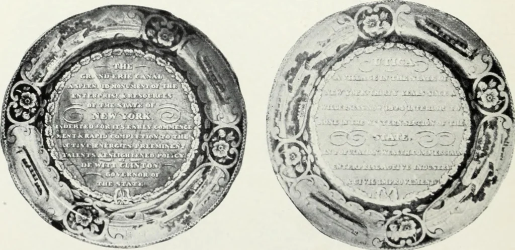 An illustration from The old china book : including Staffordshire, Wedgwood, lustre, and other English pottery and porcelain, 1903, leaf 135