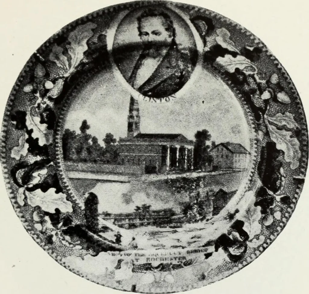 An illustration from The old china book : including Staffordshire, Wedgwood, lustre, and other English pottery and porcelain, 1903, leaf 202