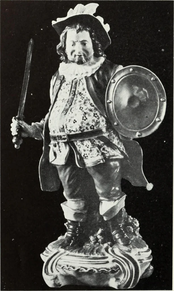 An illustration from The old china book : including Staffordshire, Wedgwood, lustre, and other English pottery and porcelain, 1903, leaf 211
