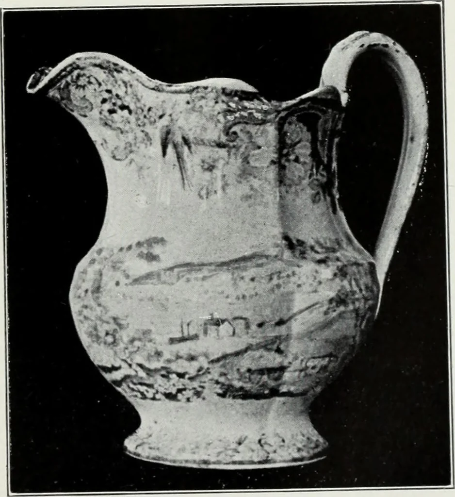 An illustration from The old china book : including Staffordshire, Wedgwood, lustre, and other English pottery and porcelain, 1903, leaf 290