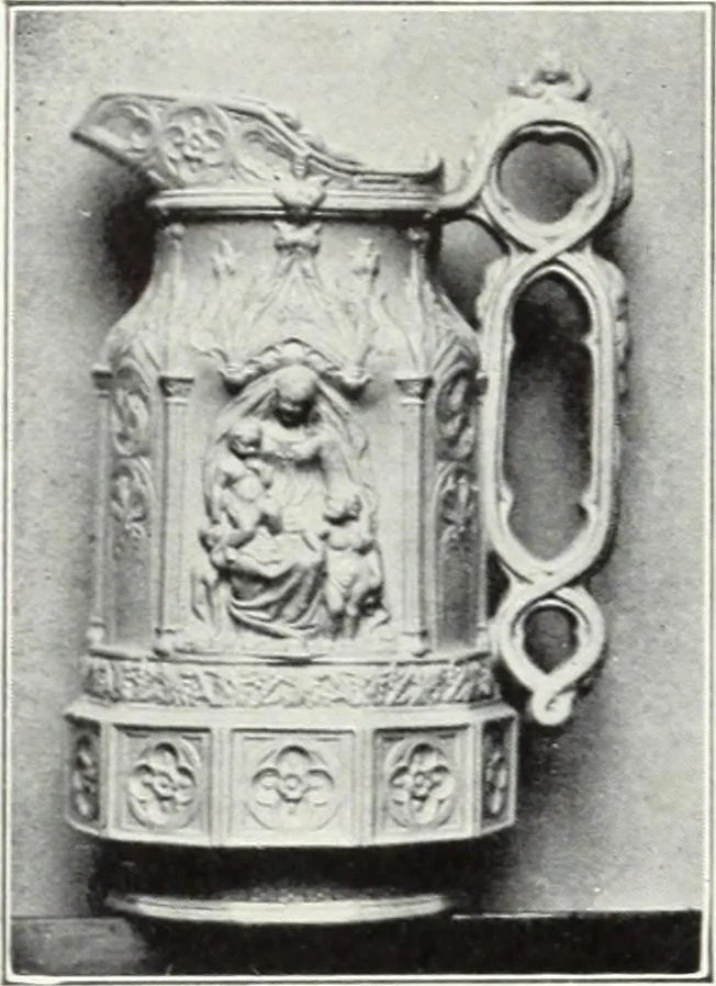 An illustration from The old china book : including Staffordshire, Wedgwood, lustre, and other English pottery and porcelain, 1903, leaf 291