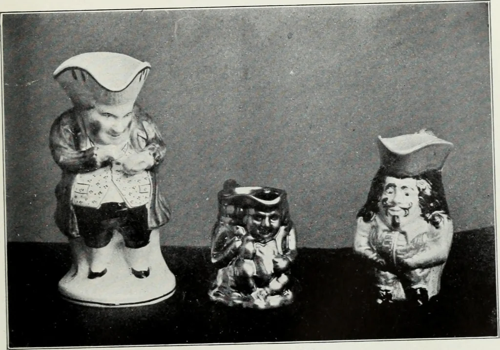 An illustration from The old china book : including Staffordshire, Wedgwood, lustre, and other English pottery and porcelain, 1903, leaf 292