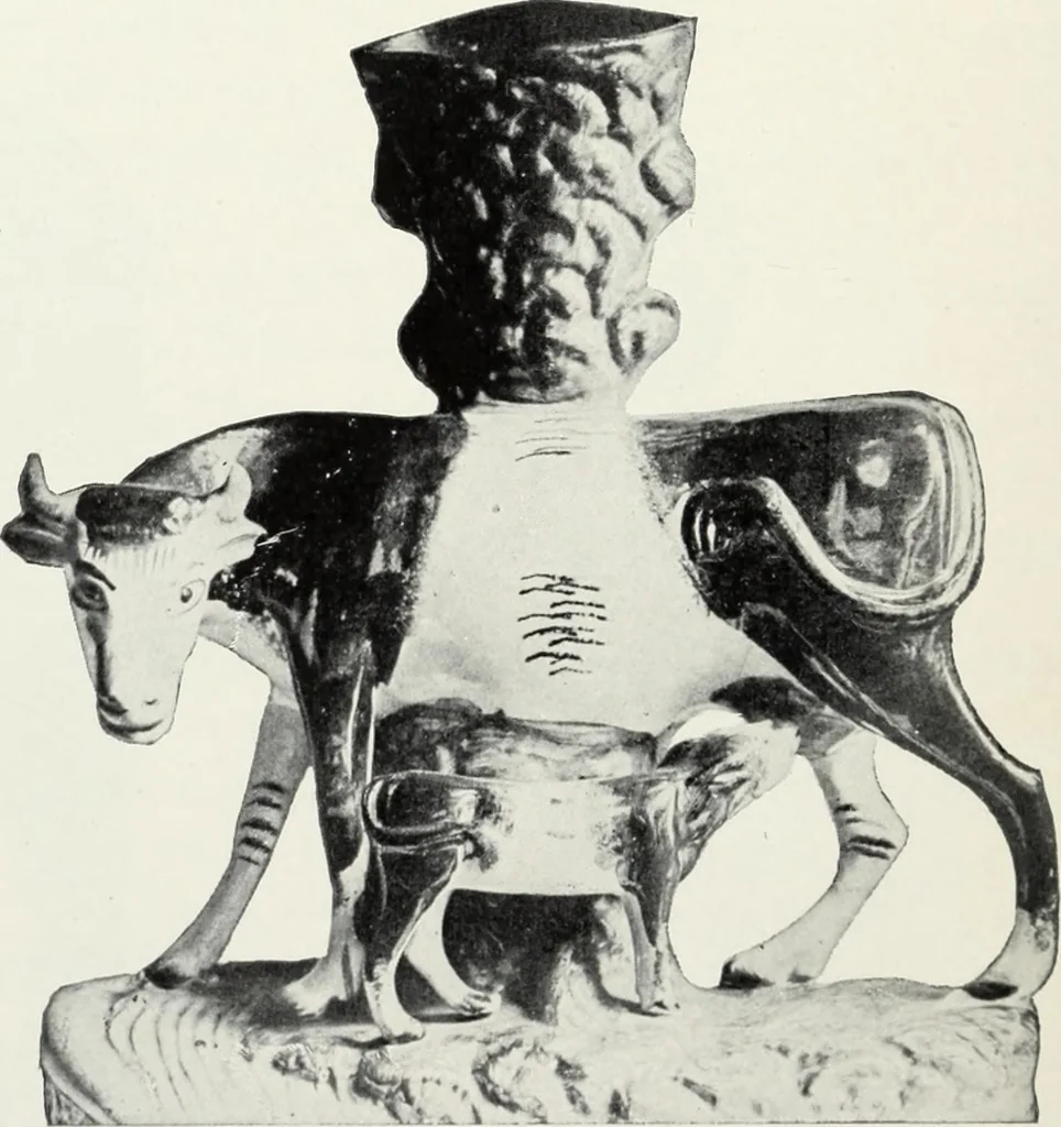 An illustration from The old china book : including Staffordshire, Wedgwood, lustre, and other English pottery and porcelain, 1903, leaf 339