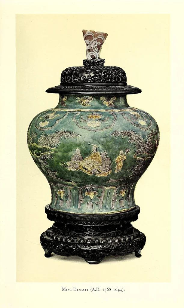 An illustration from Old Chinese Porcelain, leaf 15