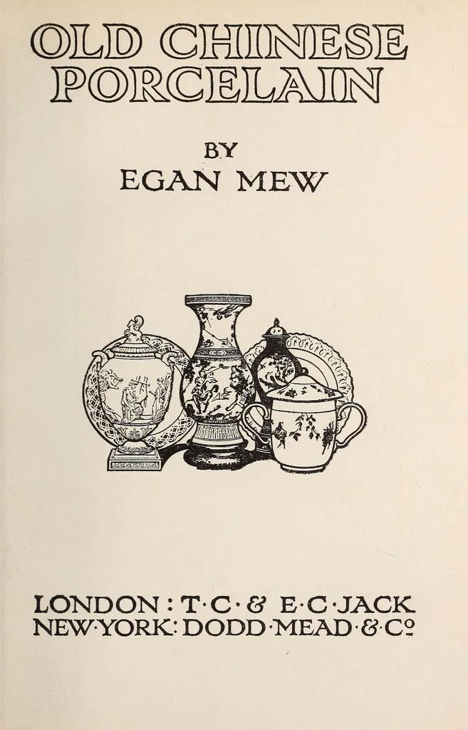 An illustration from Old Chinese porcelain, 1909, leaf 11