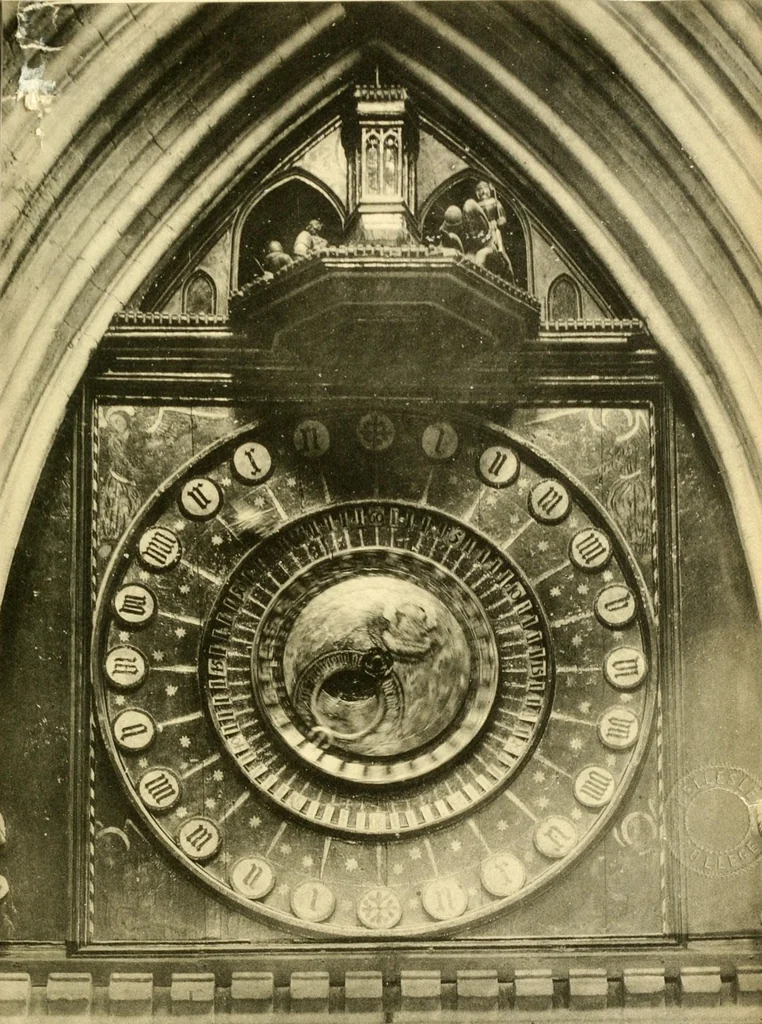 An illustration from Old clocks and watches & their makers, being an historical and descriptive account of the different styles of clocks and watches of the past, in England and abroad, to which is added a list of ten thousand makers, 1904, leaf 10