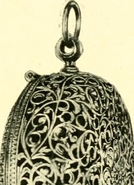 An illustration from Old clocks and watches & their makers, being an historical and descriptive account of the different styles of clocks and watches of the past, in England and abroad, to which is added a list of ten thousand makers, 1904, leaf 176