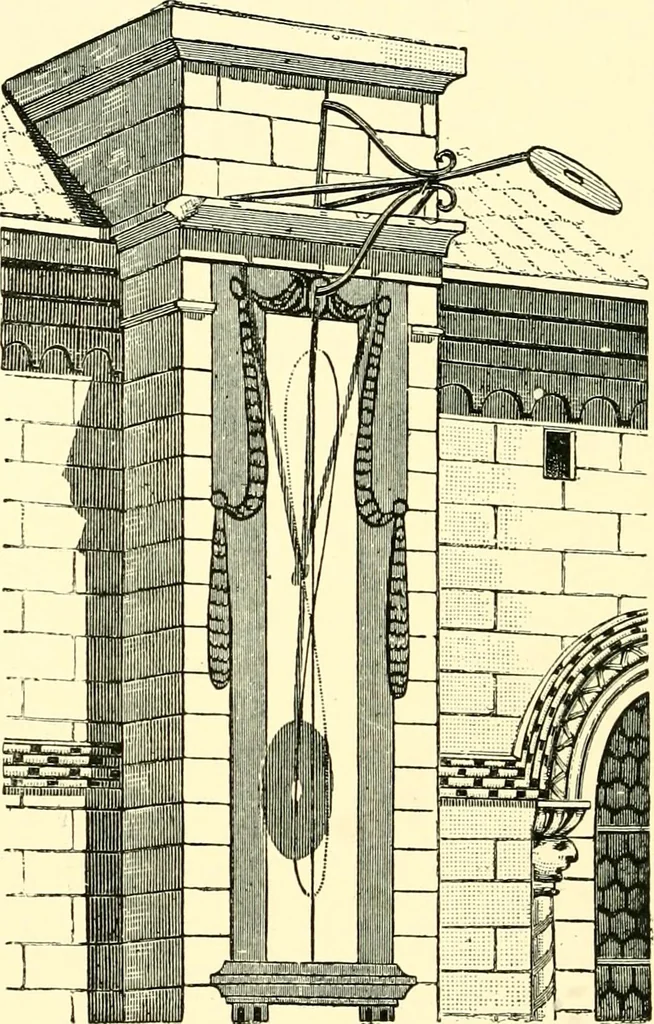 An illustration from Old clocks and watches & their makers, being an historical and descriptive account of the different styles of clocks and watches of the past, in England and abroad, to which is added a list of ten thousand makers, 1904, leaf 21