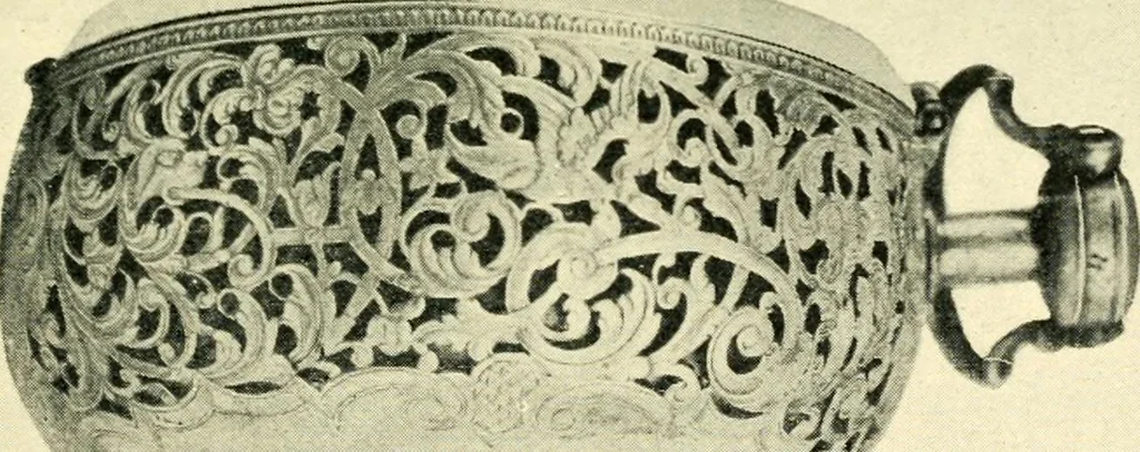 An illustration from Old clocks and watches & their makers, being an historical and descriptive account of the different styles of clocks and watches of the past, in England and abroad, to which is added a list of ten thousand makers, 1904, leaf 254