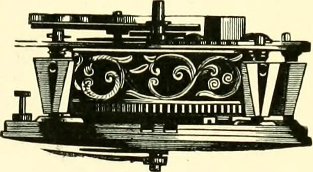 An illustration from Old clocks and watches & their makers, being an historical and descriptive account of the different styles of clocks and watches of the past, in England and abroad, to which is added a list of ten thousand makers, 1904, leaf 287