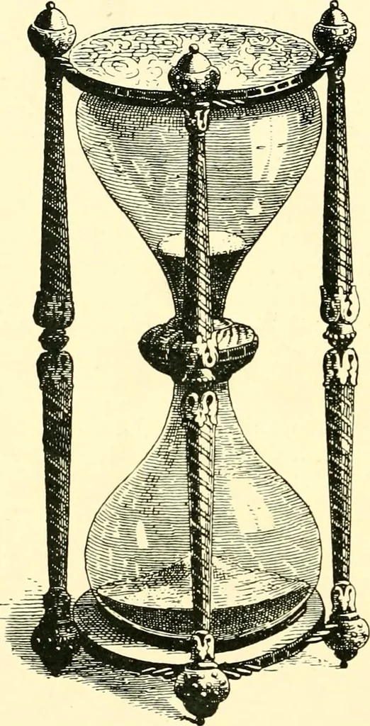 An illustration from Old clocks and watches & their makers, being an historical and descriptive account of the different styles of clocks and watches of the past, in England and abroad, to which is added a list of ten thousand makers, 1904, leaf 31