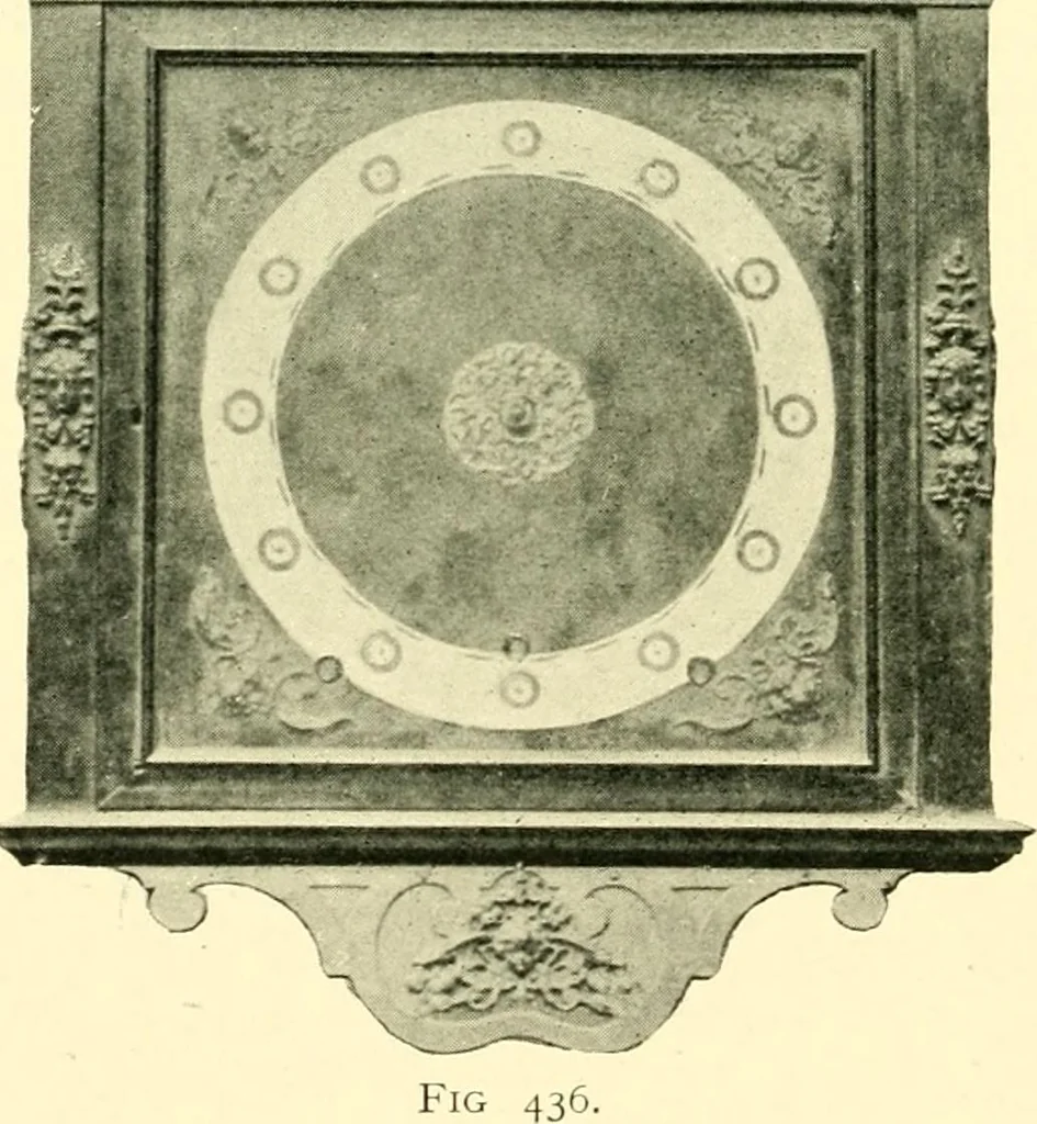 An illustration from Old clocks and watches & their makers, being an historical and descriptive account of the different styles of clocks and watches of the past, in England and abroad, to which is added a list of ten thousand makers, 1904, leaf 315