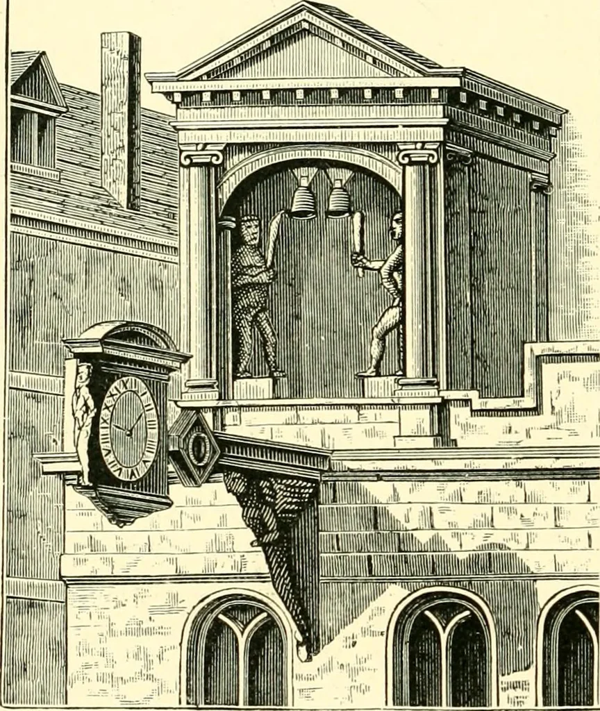 An illustration from Old clocks and watches & their makers, being an historical and descriptive account of the different styles of clocks and watches of the past, in England and abroad, to which is added a list of ten thousand makers, 1904, leaf 327