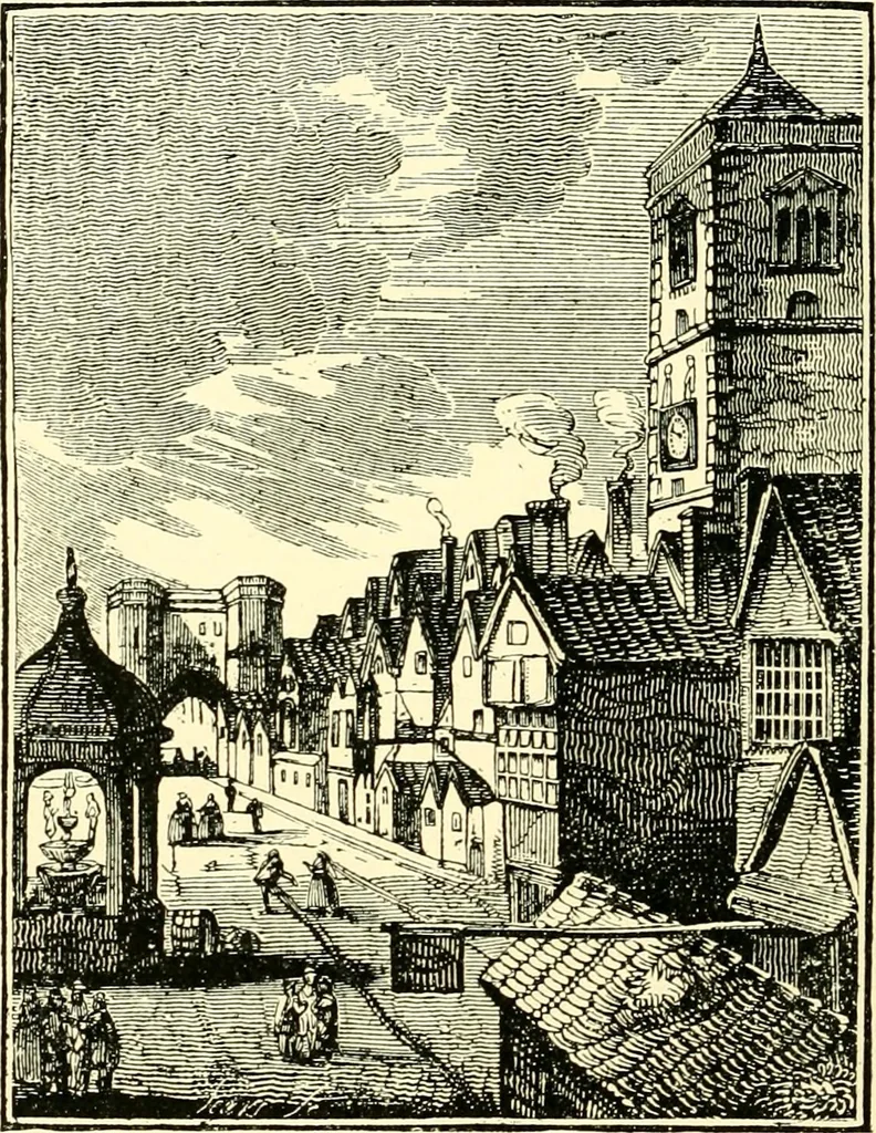 An illustration from Old clocks and watches & their makers, being an historical and descriptive account of the different styles of clocks and watches of the past, in England and abroad, to which is added a list of ten thousand makers, 1904, leaf 39