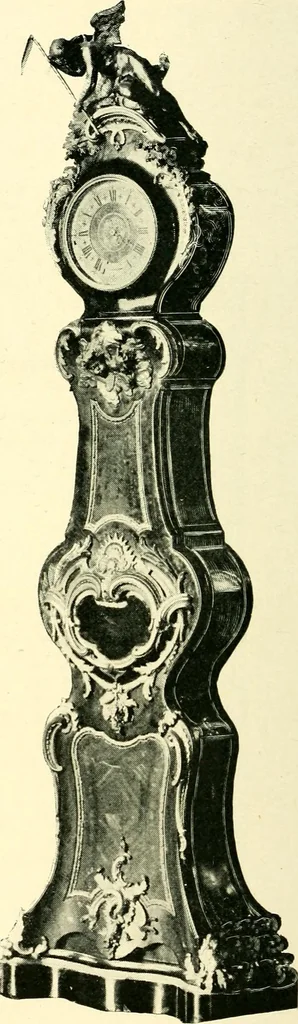 An illustration from Old clocks and watches & their makers, being an historical and descriptive account of the different styles of clocks and watches of the past, in England and abroad, to which is added a list of ten thousand makers, 1904, leaf 401