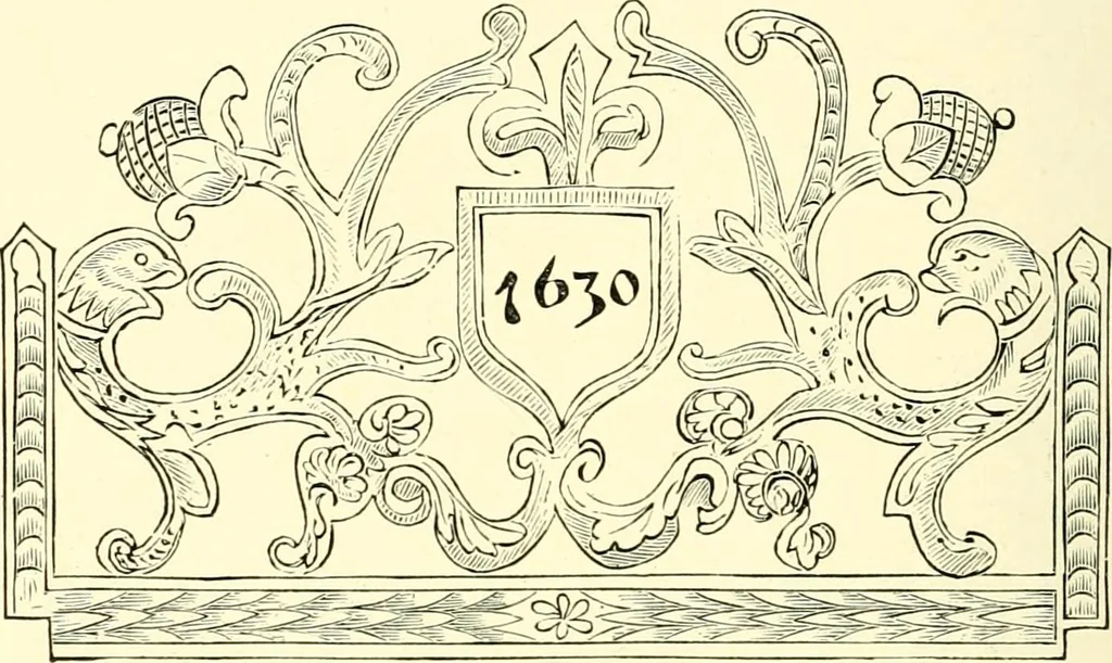 An illustration from Old clocks and watches & their makers, being an historical and descriptive account of the different styles of clocks and watches of the past, in England and abroad, to which is added a list of ten thousand makers, 1904, leaf 467