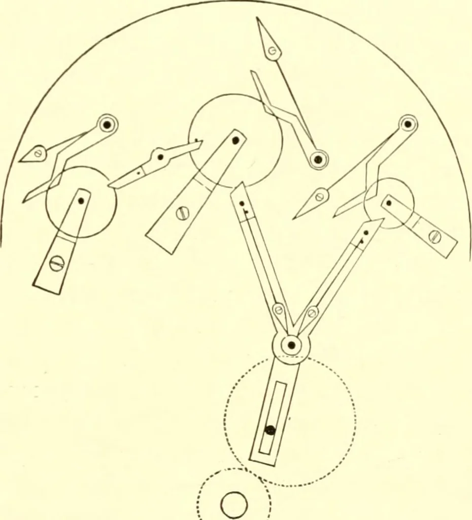 An illustration from Old clocks and watches & their makers, being an historical and descriptive account of the different styles of clocks and watches of the past, in England and abroad, to which is added a list of ten thousand makers, 1904, leaf 478