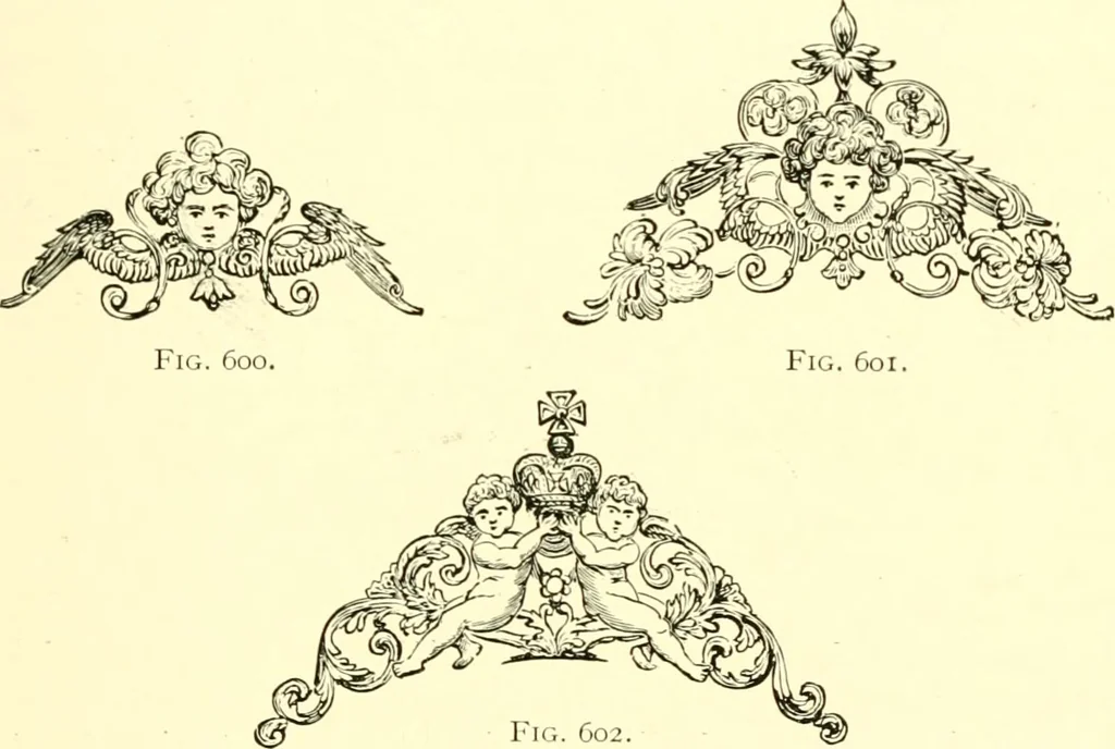An illustration from Old clocks and watches & their makers, being an historical and descriptive account of the different styles of clocks and watches of the past, in England and abroad, to which is added a list of ten thousand makers, 1904, leaf 480