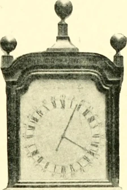 An illustration from Old clocks and watches & their makers, being an historical and descriptive account of the different styles of clocks and watches of the past, in England and abroad, to which is added a list of ten thousand makers, 1904, leaf 498