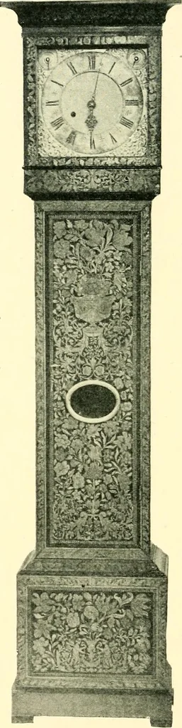 An illustration from Old clocks and watches & their makers, being an historical and descriptive account of the different styles of clocks and watches of the past, in England and abroad, to which is added a list of ten thousand makers, 1904, leaf 503