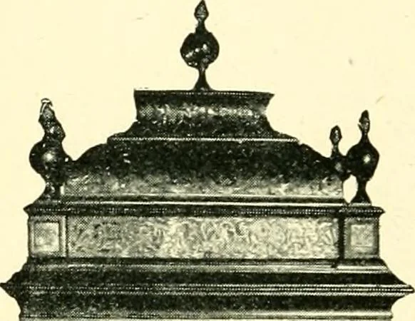 An illustration from Old clocks and watches & their makers, being an historical and descriptive account of the different styles of clocks and watches of the past, in England and abroad, to which is added a list of ten thousand makers, 1904, leaf 525