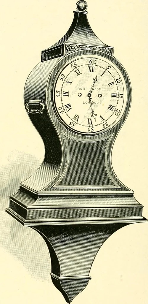 An illustration from Old clocks and watches & their makers, being an historical and descriptive account of the different styles of clocks and watches of the past, in England and abroad, to which is added a list of ten thousand makers, 1904, leaf 529