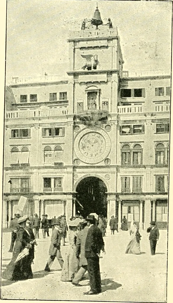 An illustration from Old clocks and watches & their makers, being an historical and descriptive account of the different styles of clocks and watches of the past, in England and abroad, to which is added a list of ten thousand makers, 1904, leaf 75