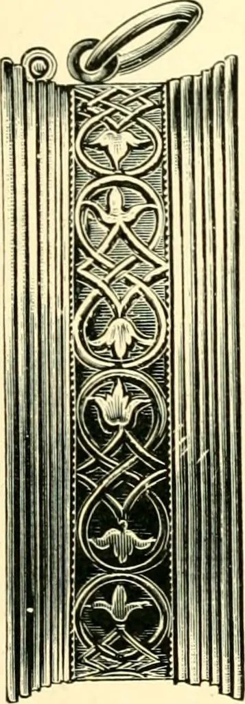 An illustration from Old clocks and watches & their makers, being an historical and descriptive account of the different styles of clocks and watches of the past, in England and abroad, to which is added a list of ten thousand makers, 1904, leaf 84