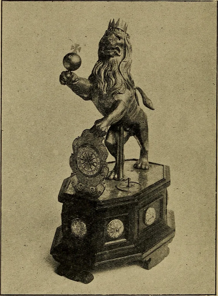 An illustration from Old clocks and watches & their makers : being an historical and descriptive account of the different styles of clocks and watches of the past, in England and abroad, to which is added a list of nearly twelve thousand makers, 1922, leaf 129
