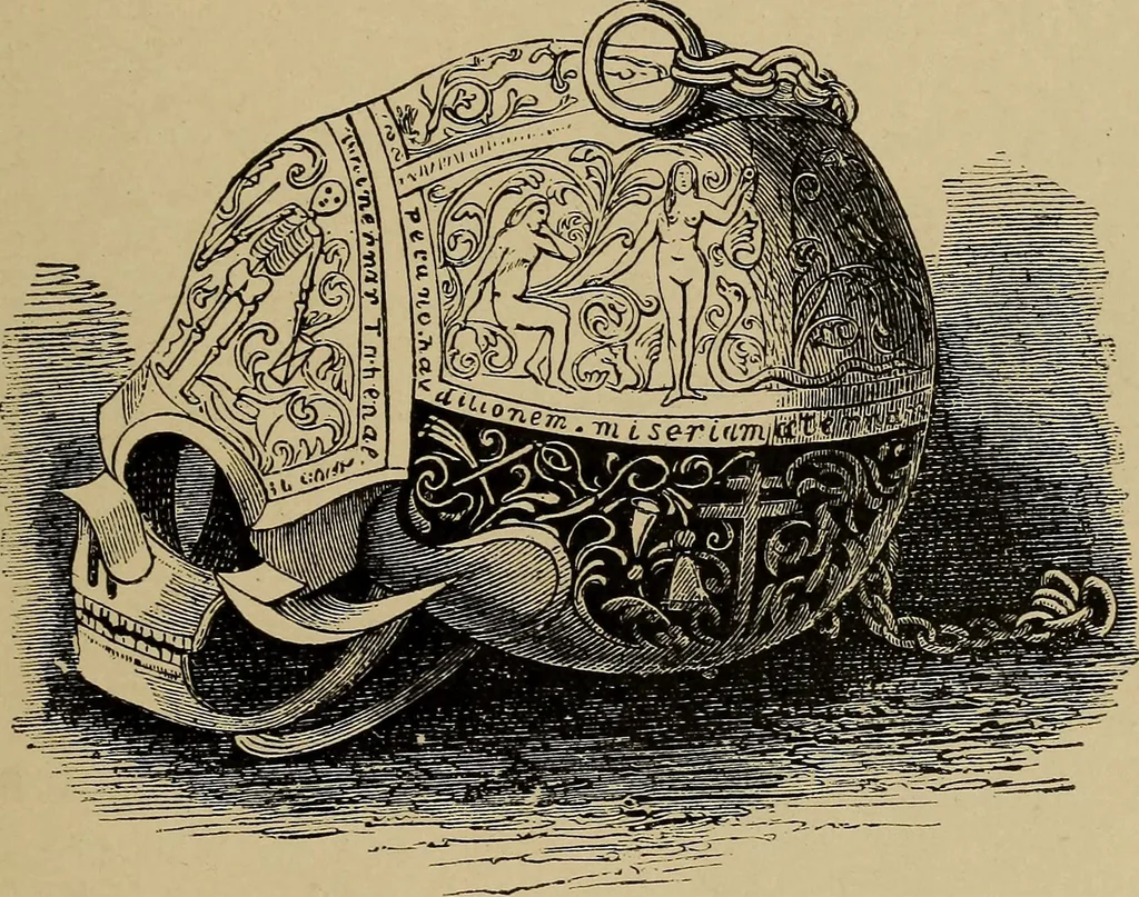 An illustration from Old clocks and watches & their makers : being an historical and descriptive account of the different styles of clocks and watches of the past, in England and abroad, to which is added a list of nearly twelve thousand makers, 1922, leaf 146