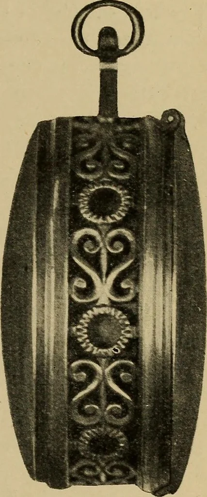 An illustration from Old clocks and watches & their makers : being an historical and descriptive account of the different styles of clocks and watches of the past, in England and abroad, to which is added a list of nearly twelve thousand makers, 1922, leaf 152