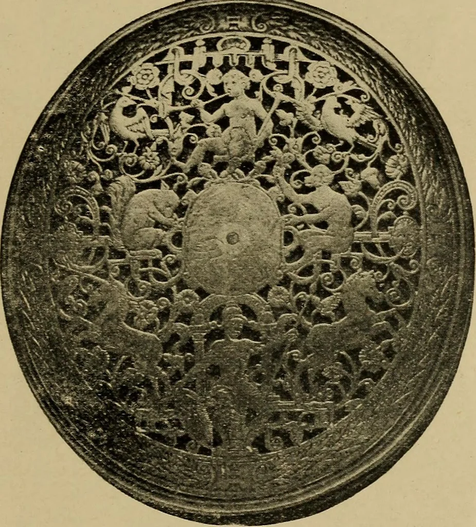 An illustration from Old clocks and watches & their makers : being an historical and descriptive account of the different styles of clocks and watches of the past, in England and abroad, to which is added a list of nearly twelve thousand makers, 1922, leaf 158