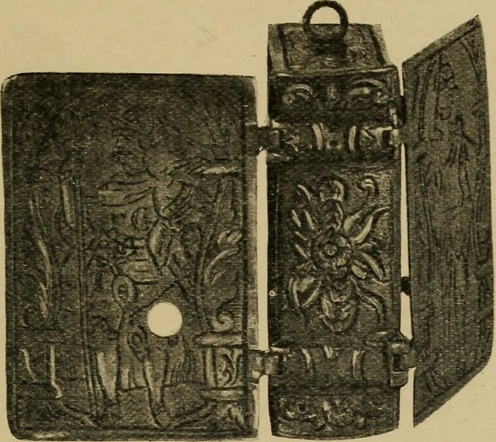 An illustration from Old clocks and watches & their makers : being an historical and descriptive account of the different styles of clocks and watches of the past, in England and abroad, to which is added a list of nearly twelve thousand makers, 1922, leaf 162