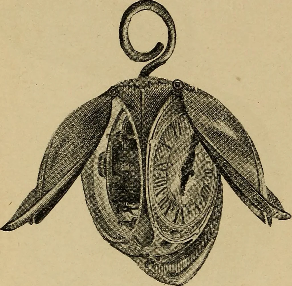 An illustration from Old clocks and watches & their makers : being an historical and descriptive account of the different styles of clocks and watches of the past, in England and abroad, to which is added a list of nearly twelve thousand makers, 1922, leaf 169