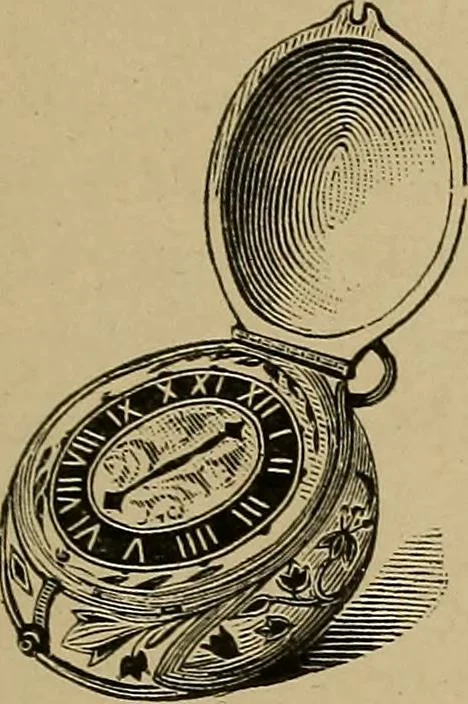 An illustration from Old clocks and watches & their makers : being an historical and descriptive account of the different styles of clocks and watches of the past, in England and abroad, to which is added a list of nearly twelve thousand makers, 1922, leaf 170