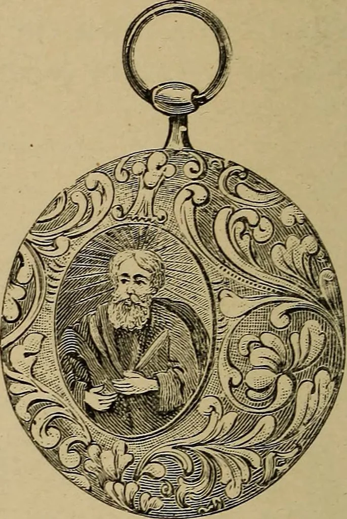 An illustration from Old clocks and watches & their makers : being an historical and descriptive account of the different styles of clocks and watches of the past, in England and abroad, to which is added a list of nearly twelve thousand makers, 1922, leaf 191