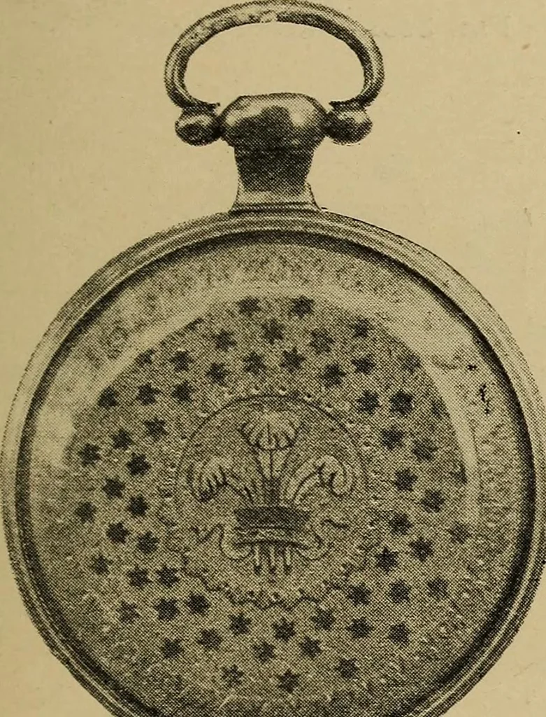 An illustration from Old clocks and watches & their makers : being an historical and descriptive account of the different styles of clocks and watches of the past, in England and abroad, to which is added a list of nearly twelve thousand makers, 1922, leaf 228