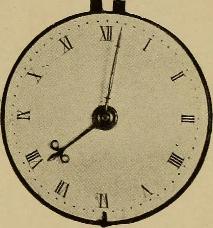 An illustration from Old clocks and watches & their makers : being an historical and descriptive account of the different styles of clocks and watches of the past, in England and abroad, to which is added a list of nearly twelve thousand makers, 1922, leaf 236