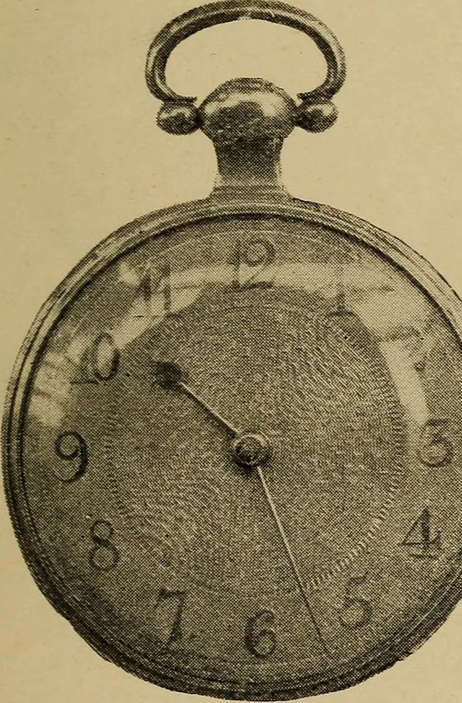 An illustration from Old clocks and watches & their makers : being an historical and descriptive account of the different styles of clocks and watches of the past, in England and abroad, to which is added a list of nearly twelve thousand makers, 1922, leaf 240