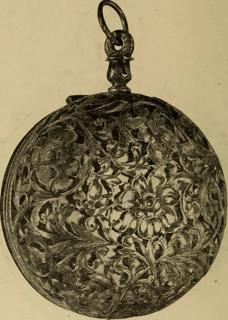 An illustration from Old clocks and watches & their makers : being an historical and descriptive account of the different styles of clocks and watches of the past, in England and abroad, to which is added a list of nearly twelve thousand makers, 1922, leaf 261