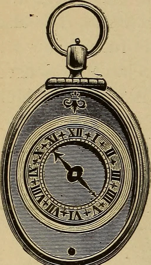 An illustration from Old clocks and watches & their makers : being an historical and descriptive account of the different styles of clocks and watches of the past, in England and abroad, to which is added a list of nearly twelve thousand makers, 1922, leaf 271
