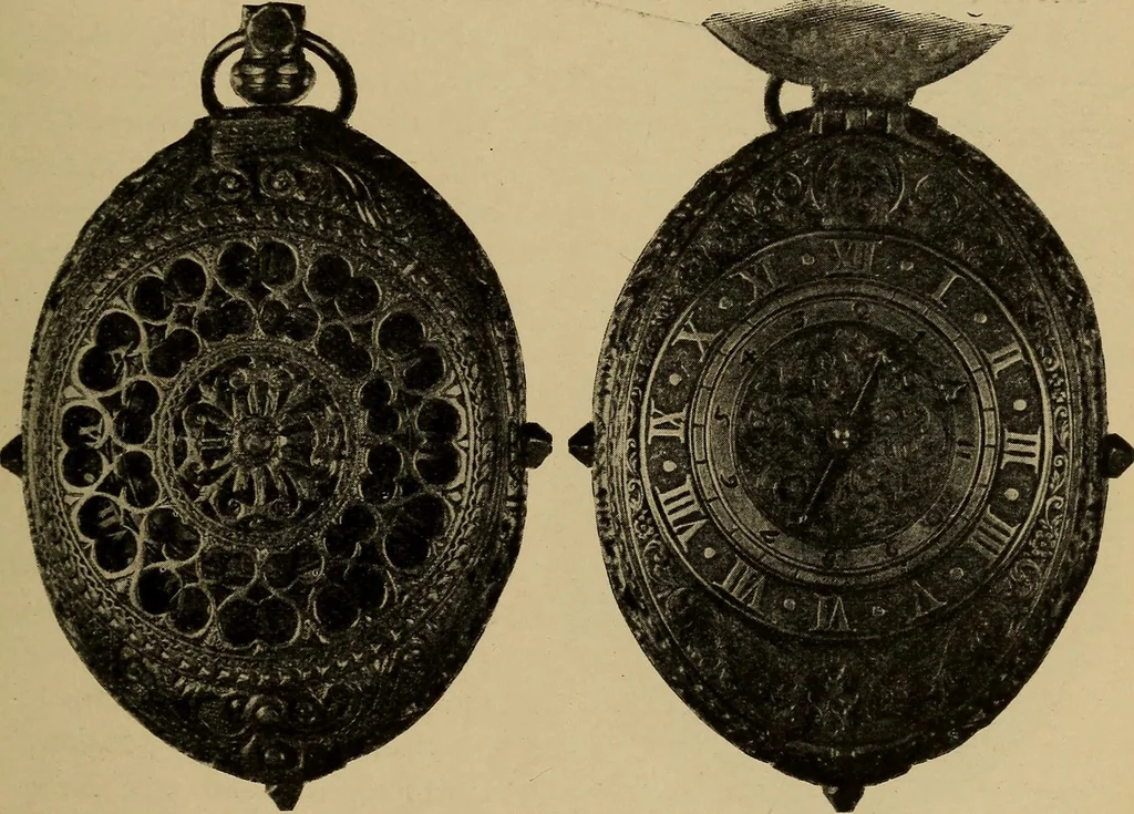 An illustration from Old clocks and watches & their makers : being an historical and descriptive account of the different styles of clocks and watches of the past, in England and abroad, to which is added a list of nearly twelve thousand makers, 1922, leaf 272
