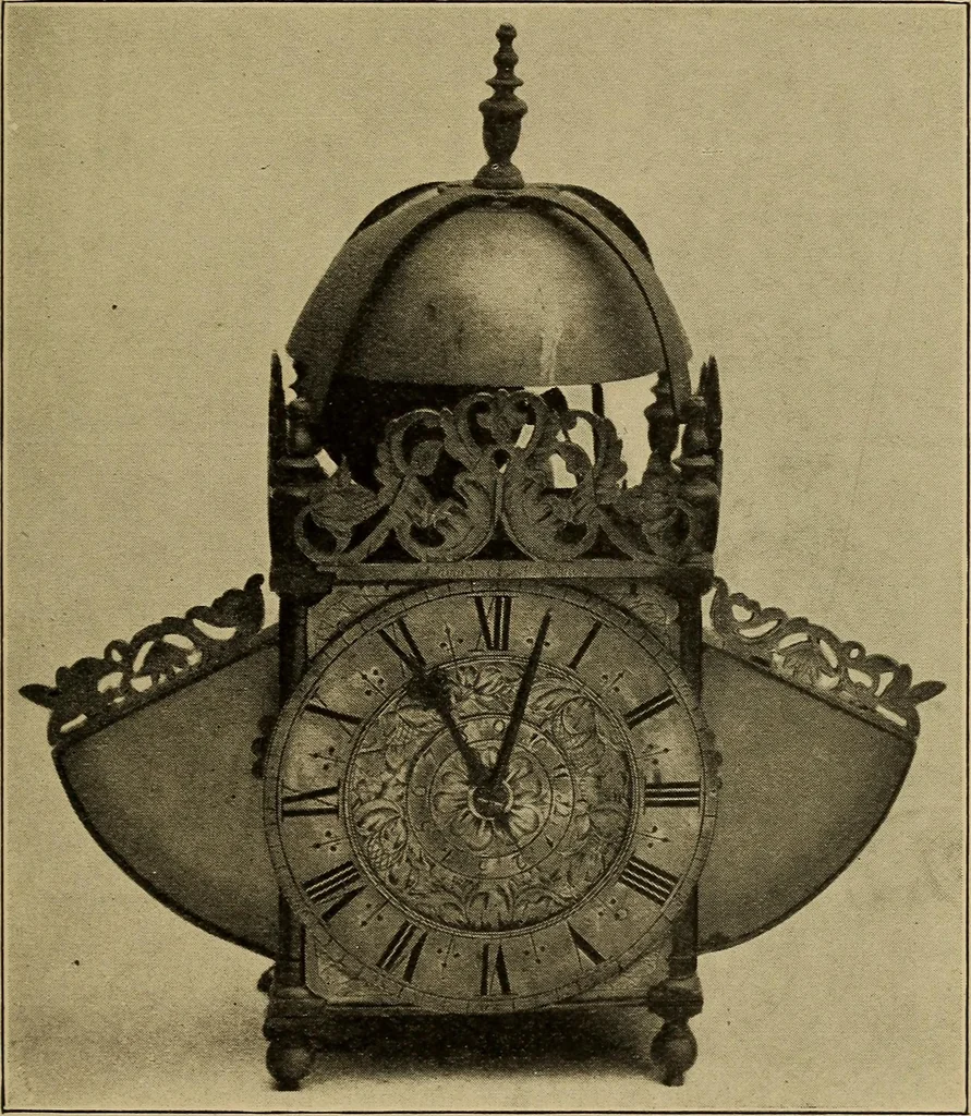 An illustration from Old clocks and watches & their makers : being an historical and descriptive account of the different styles of clocks and watches of the past, in England and abroad, to which is added a list of nearly twelve thousand makers, 1922, leaf 288