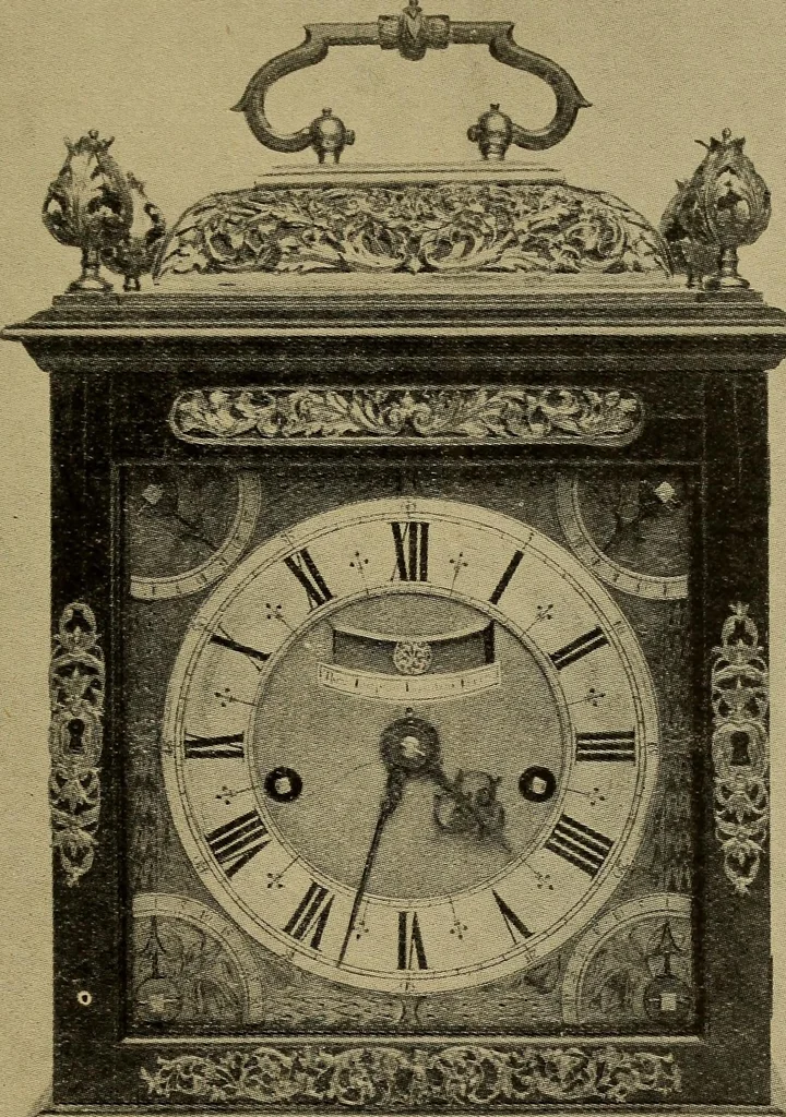 An illustration from Old clocks and watches & their makers : being an historical and descriptive account of the different styles of clocks and watches of the past, in England and abroad, to which is added a list of nearly twelve thousand makers, 1922, leaf 306