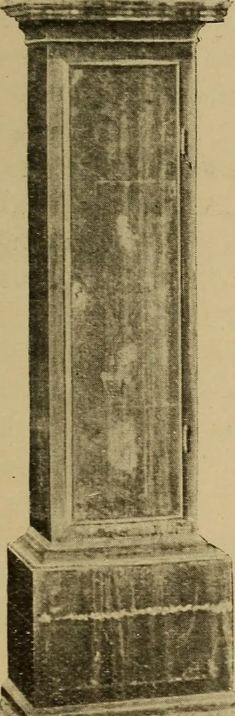 An illustration from Old clocks and watches & their makers : being an historical and descriptive account of the different styles of clocks and watches of the past, in England and abroad, to which is added a list of nearly twelve thousand makers, 1922, leaf 324