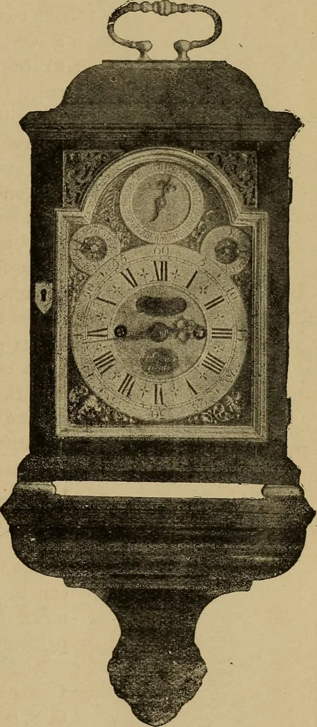 An illustration from Old clocks and watches & their makers : being an historical and descriptive account of the different styles of clocks and watches of the past, in England and abroad, to which is added a list of nearly twelve thousand makers, 1922, leaf 326