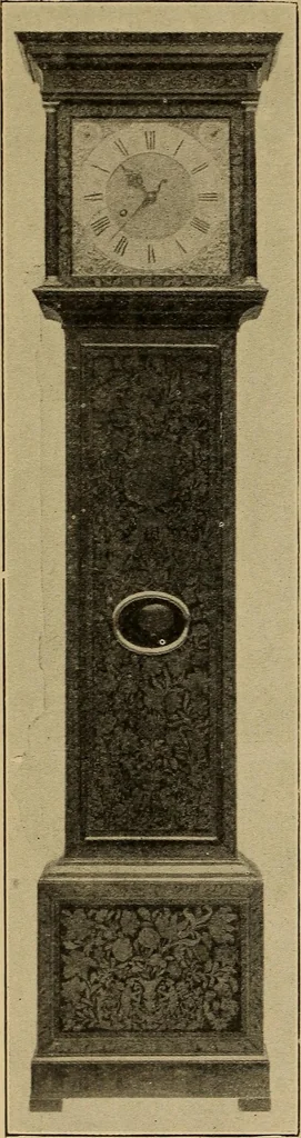 An illustration from Old clocks and watches & their makers : being an historical and descriptive account of the different styles of clocks and watches of the past, in England and abroad, to which is added a list of nearly twelve thousand makers, 1922, leaf 327