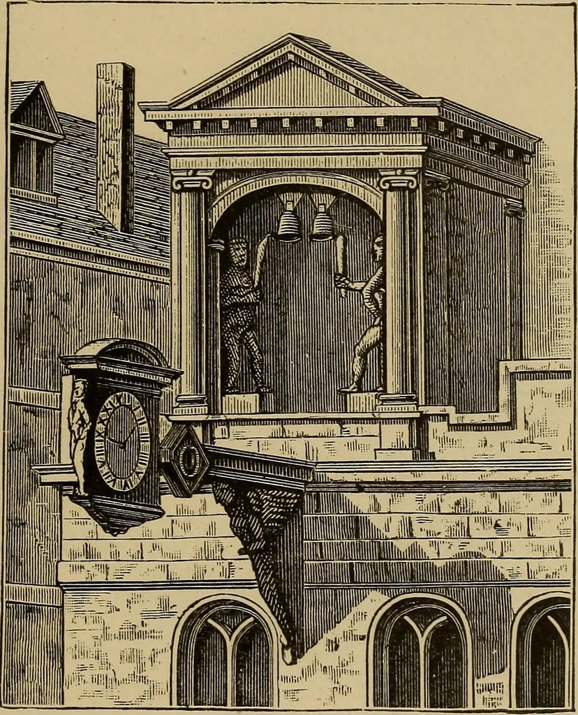 An illustration from Old clocks and watches & their makers : being an historical and descriptive account of the different styles of clocks and watches of the past, in England and abroad, to which is added a list of nearly twelve thousand makers, 1922, leaf 348