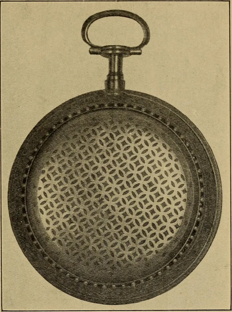 An illustration from Old clocks and watches & their makers : being an historical and descriptive account of the different styles of clocks and watches of the past, in England and abroad, to which is added a list of nearly twelve thousand makers, 1922, leaf 402