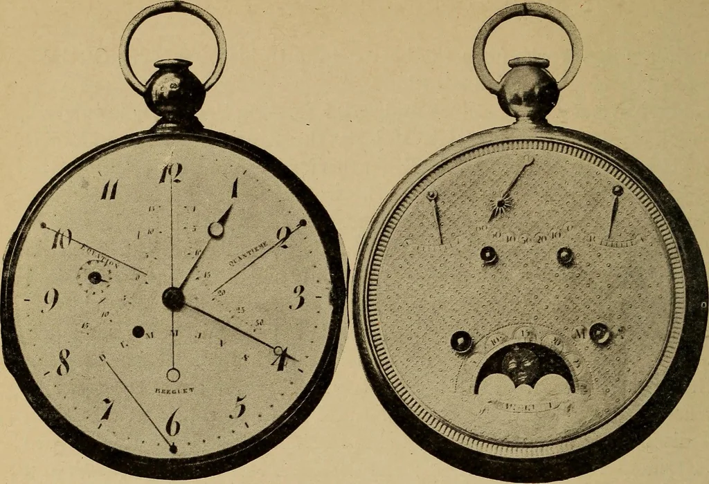 An illustration from Old clocks and watches & their makers : being an historical and descriptive account of the different styles of clocks and watches of the past, in England and abroad, to which is added a list of nearly twelve thousand makers, 1922, leaf 405